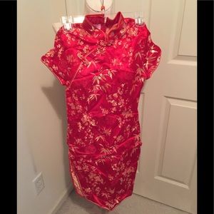 Asian inspired dress new size 14 made in Vietnam